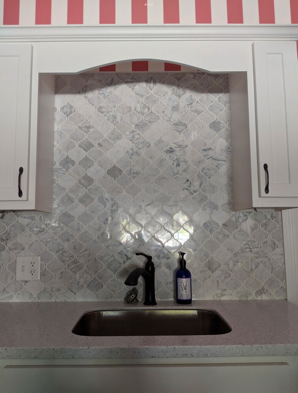 Custom Backsplash Tile Work