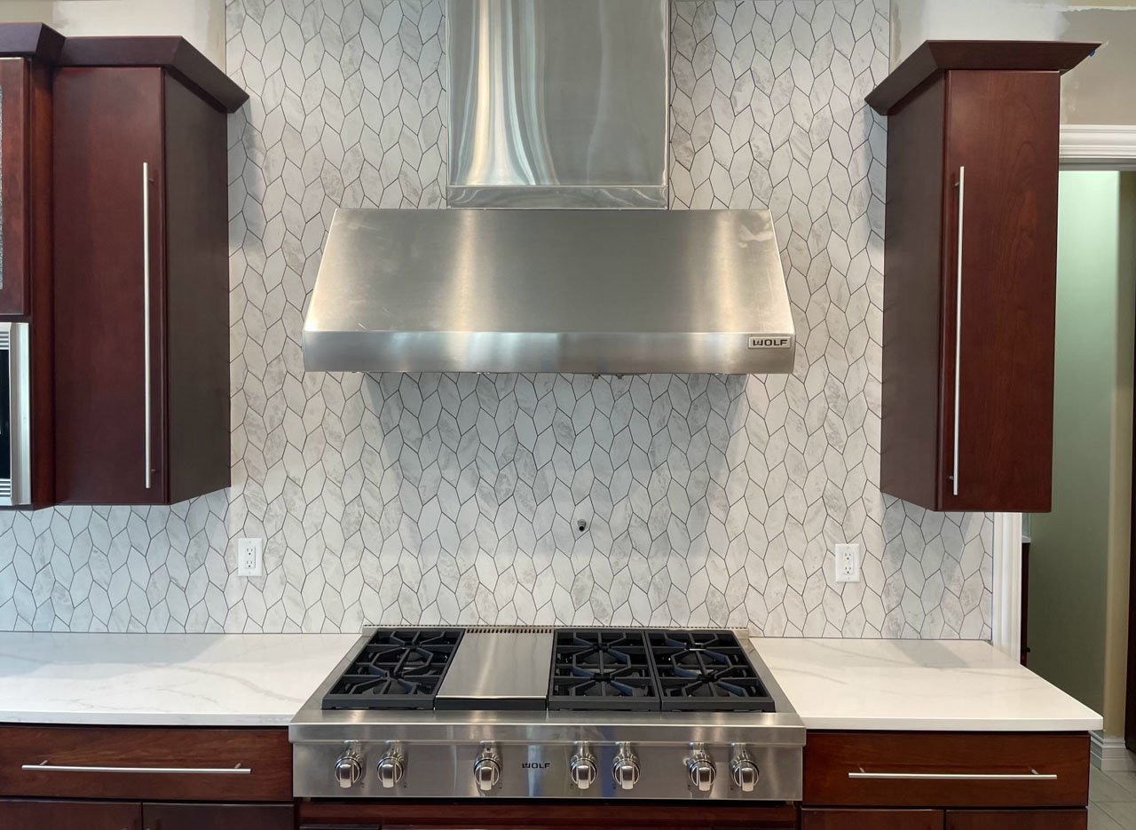 Custom Backsplash Tile Work