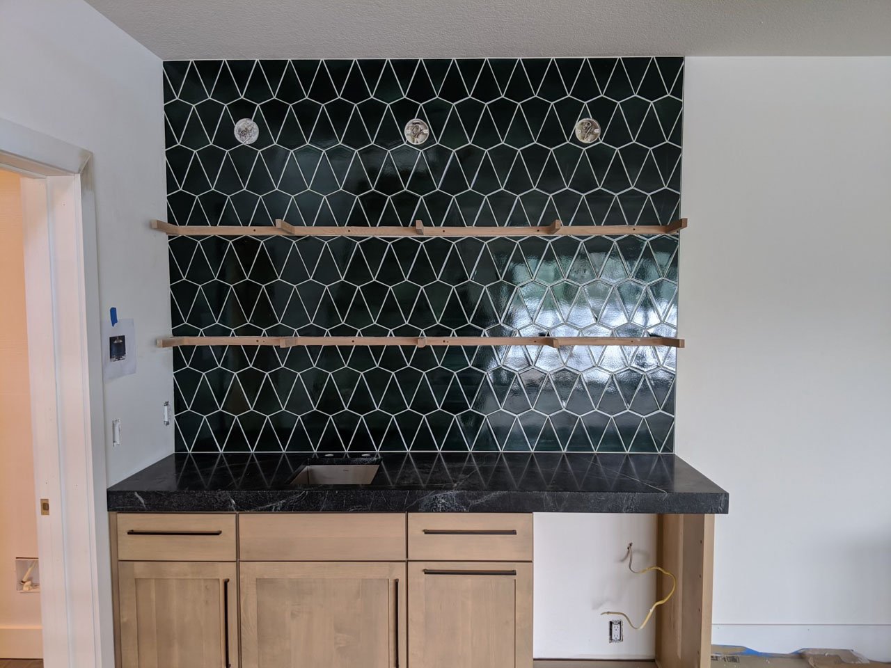 Custom Backsplash Tile Work